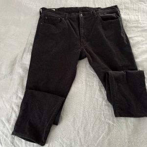 Levis 512 Slim stretch pants in black